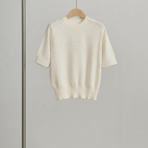 short sleeve women's round neck mulberry silk t shirt summer new arrival